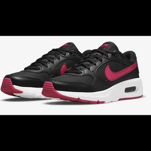 Nike Air Max SC SE Black/Very Berry Grade School Sneakers